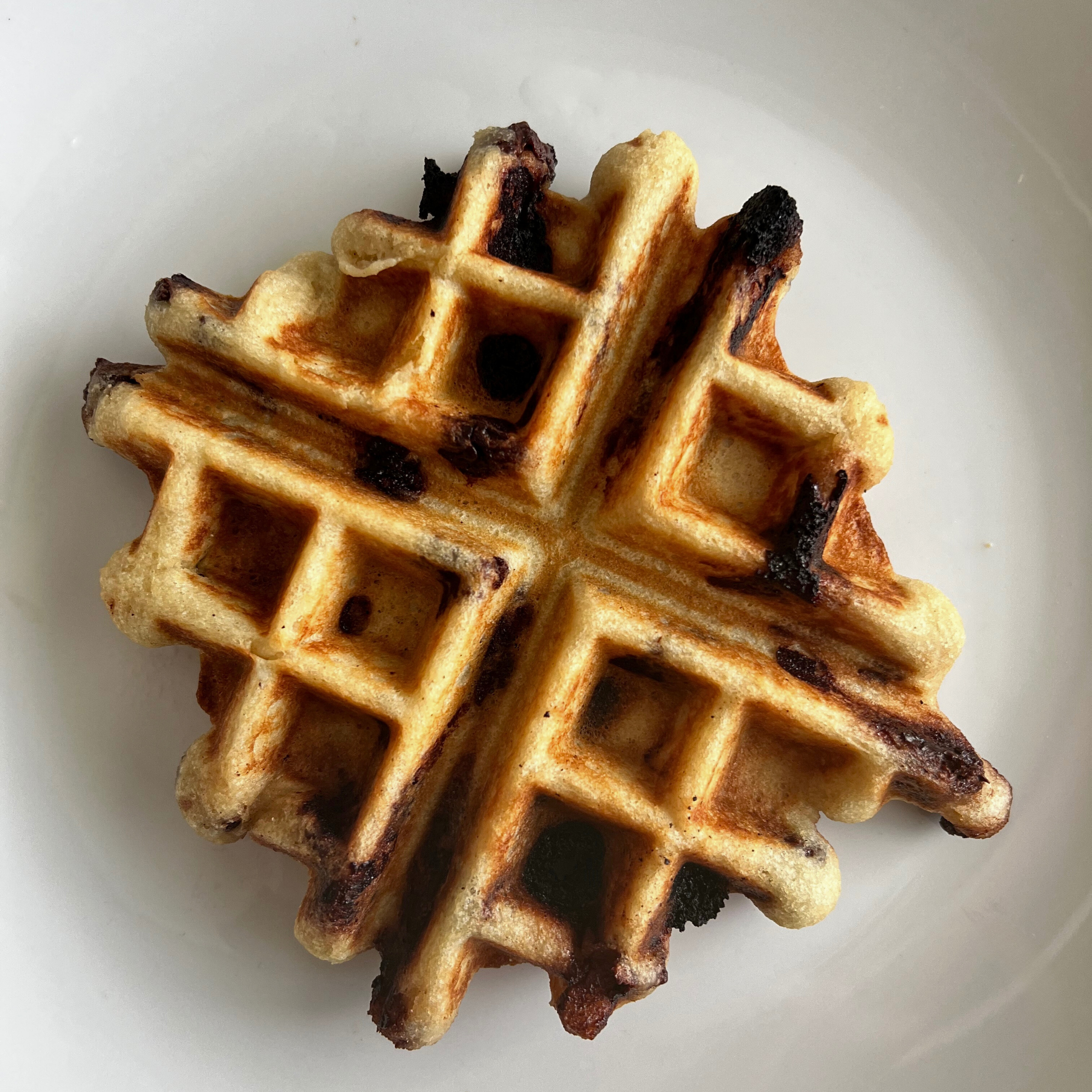 Gluten Free Yeasted Waffles - Belgium Style