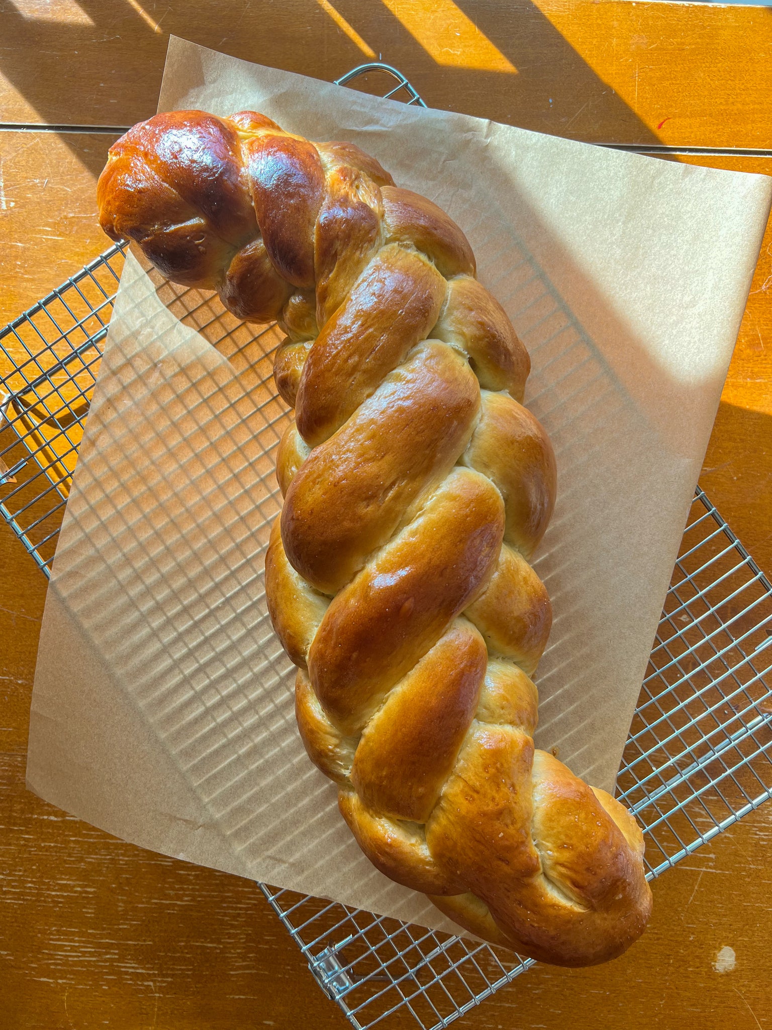 CHALLAH - LARGE CLASSIC BRAID, PARVE