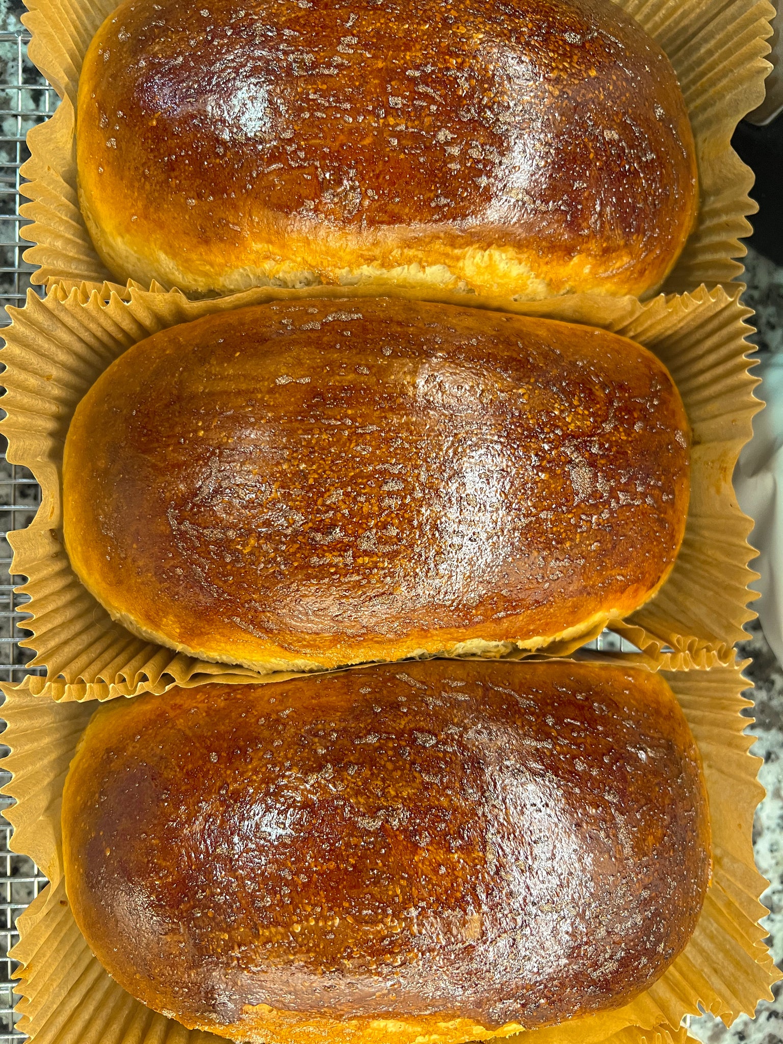 Challah sandwich loaf from Bend's premier Jewish bakery, featuring rich golden crust made with sweet Oregon honey.